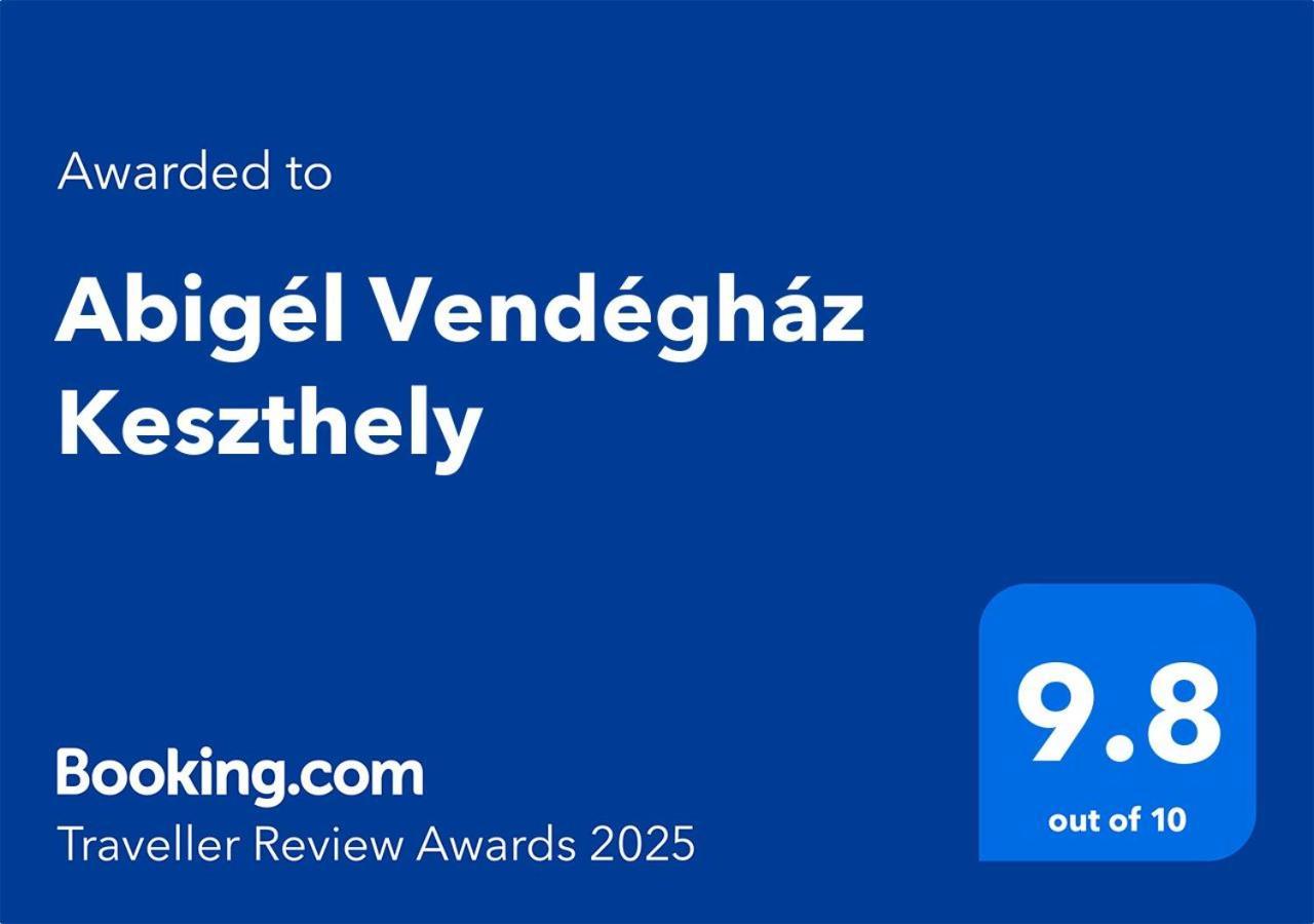 Abigel Vendeghaz Keszthely Villa Eksteriør billede